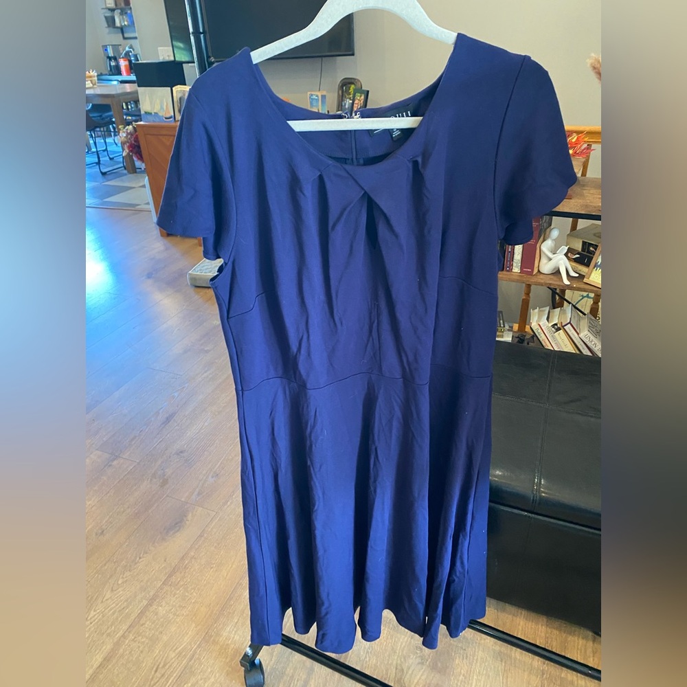 Eloquii Deep Blue Midi Dress